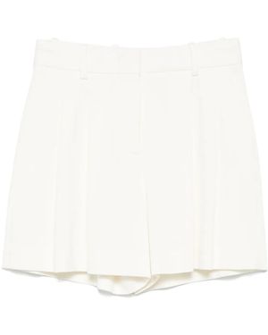 Ermanno Scervino Pleated Shorts - White