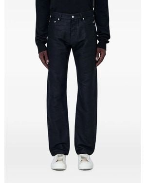 Rick Owens Belt-Loop Straight-Leg Jeans - Blue