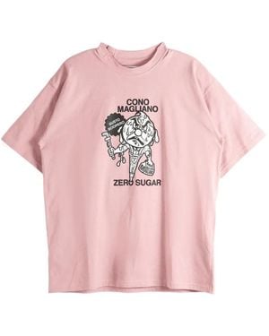 Magliano T-Shirt Gusto Sciopero Tee À Imprimé Graphique - Pink