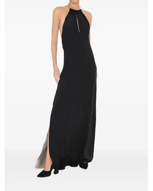 CHARLOTTA GANDOLFO Sleeveless Open-Back Maxi Dress - Black