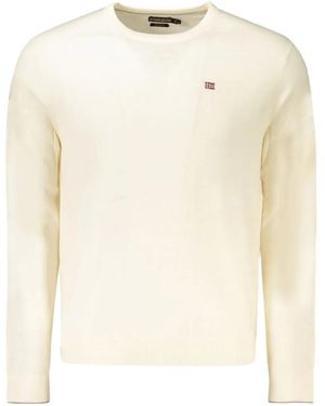 Napapijri Damavand Crew-Neck Jumper - Natural