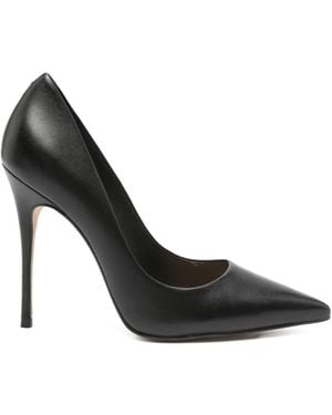 Carrano Pointed-Toe Heeled Court Shoes - Black