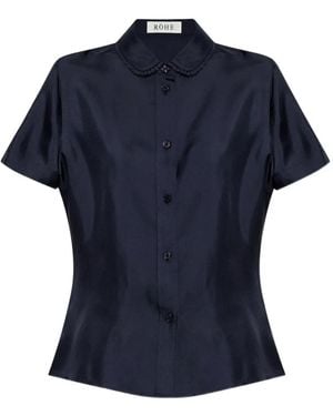 Rohe Silk Shirt - Blue