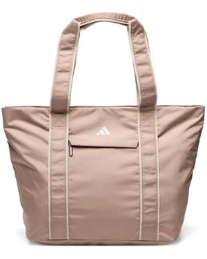 adidas Logo Pocket Tote Bag - Pink