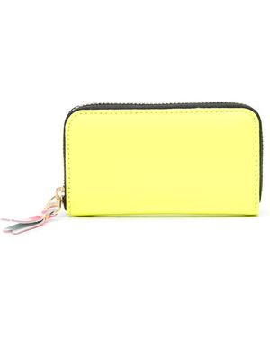 Comme des Garçons Leather Wallet - Yellow