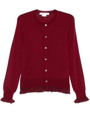 Comme des Garçons Cashmere Cardigan - Red