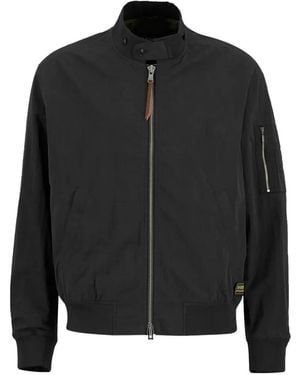 Barbour Fenton Leisure Zip-Pocket Jacket - Black