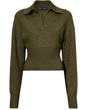 Proenza Schouler ポロカラー セーター - グリーン