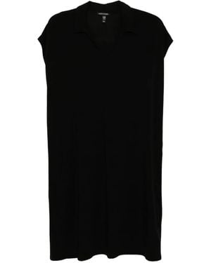 Eileen Fisher Abito Con Colletto Classico - Nero