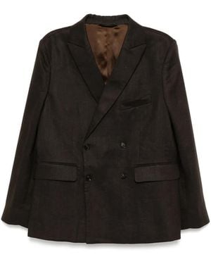 Bode Blazer con doble botonadura - Negro