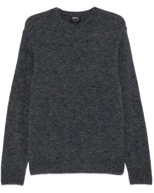 A.P.C. Crew-Neck Sweater - Gray