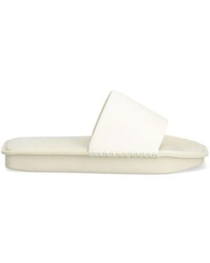 Y-3 Water Slides - White