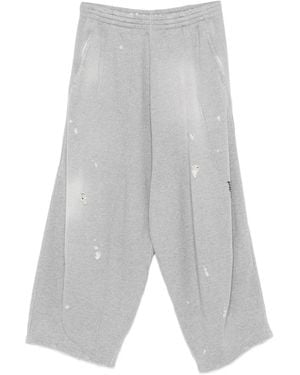 Needles Distressed Track Trousers - Grey