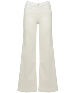 Mother The Twister Sneak Corduroy Pants - White