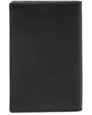 Comme des Garçons Bi-Fold Leather Cardholder - Black