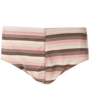 Amir Slama Costume Da Bagno A Righe - Multicolore