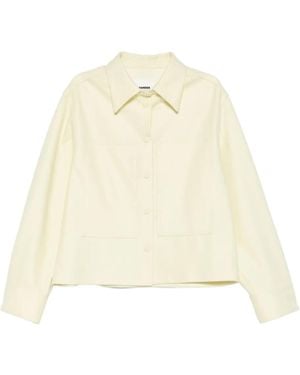 Jil Sander Chest-Pocket Shirt - Natural