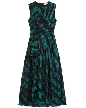 Ulla Johnson Vestido Midi Veda - Verde