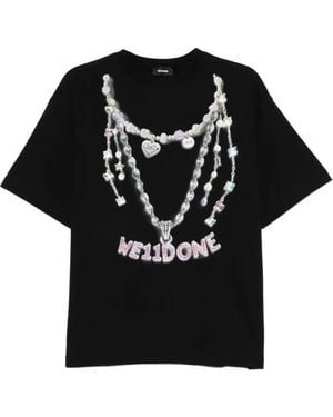 we11done Printed T-Shirt - Black