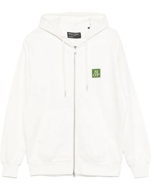 Marc O' Polo Logo-Patch Hoodie - White