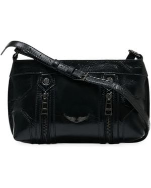 Zadig & Voltaire Sac À Bandoulière Sunny Mood En Cuir - Noir