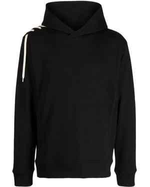 Craig Green レースアップパーカー - ブラック