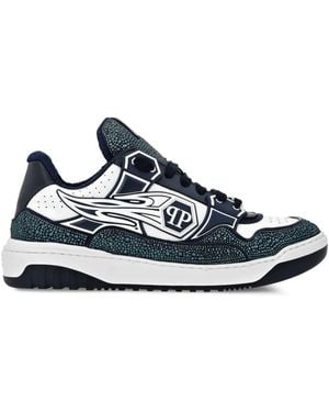Philipp Plein Sneakers Moon Walker - Blu