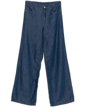 iBlues Wide-Leg Jeans - Blue