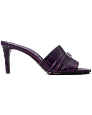 Tory Burch Leelee Skinny Mules - Purple