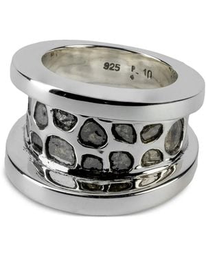 Parts Of 4 Chasm V2 Diamond Ring - Grey