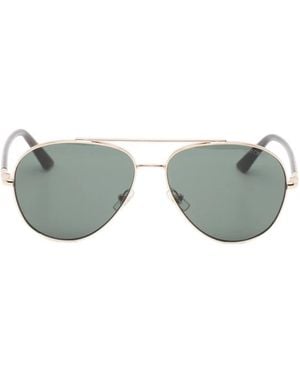 Jimmy Choo Pilot-Frame Sunglasses - Green