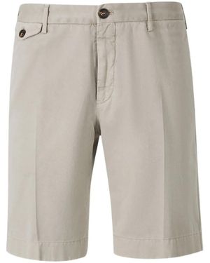 Incotex Klassische Chino-Shorts - Grau