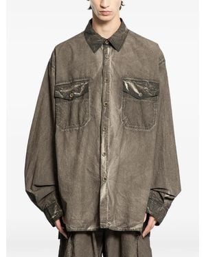 Uma Wang Tavis Shirt - Brown