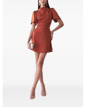 Willa Saray Gathered Mini Dress