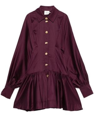 Aje. Alexia Mini Dress - Purple