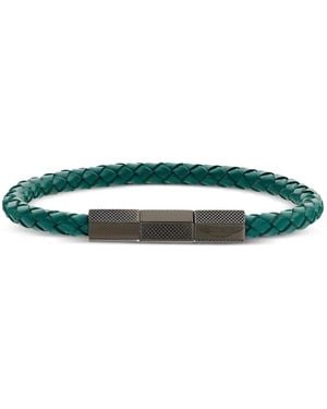 Aston Martin Pulsera Trenzada - Verde