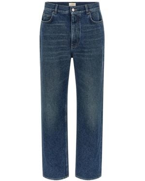 The Row Vanya Straight-Leg Jeans - Blue