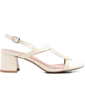 Bibi Lou Buckle-Fastening Sandals - Natural