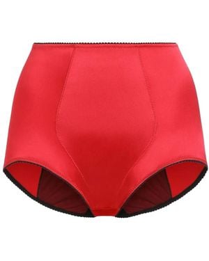 Dolce & Gabbana サテンショーツ - レッド