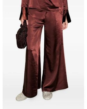 Simon Miller Wide-Leg Pants - Red