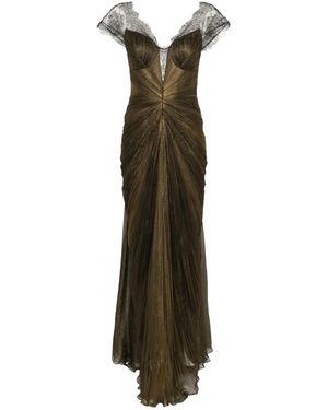 IRIS SERBAN Cindy Maxi Dress - Green