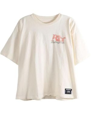 RRR123 T-Shirt À Logo Imprimé - Blanc