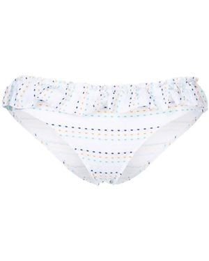 Solid & Striped The Kaia Bikini Bottoms - White