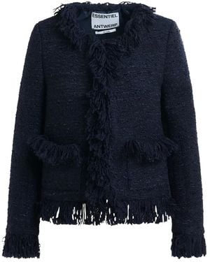 Essentiel Antwerp Iskra Jack Met Franje - Blauw