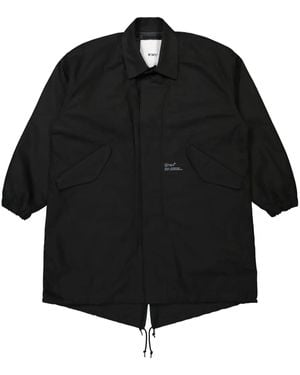 WTAPS プリント コート - ブラック
