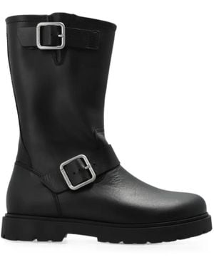 Birkenstock Highwood Mid Buckle-Fastening Ankle Boots - Black