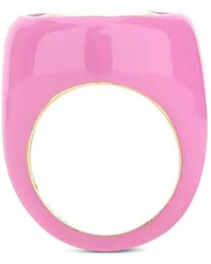 Dans Les Rues Zweifarbiger 925 Lux Ring - Pink