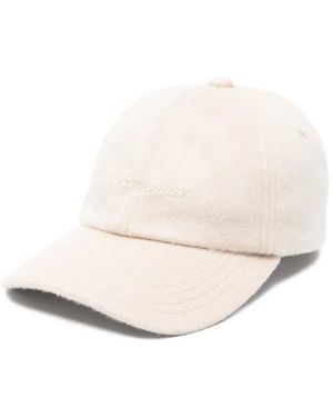 Jacquemus Embroidered-logo Baseball Cap - ナチュラル