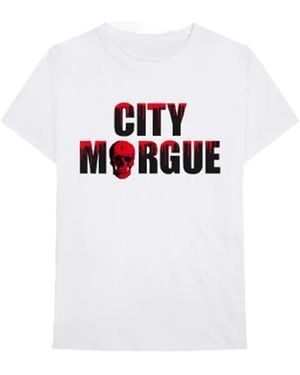 Vlone(GOAT) X City Morgue Drip T-Shirt - White
