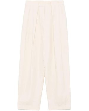 Stella McCartney プリーツ パンツ - ホワイト